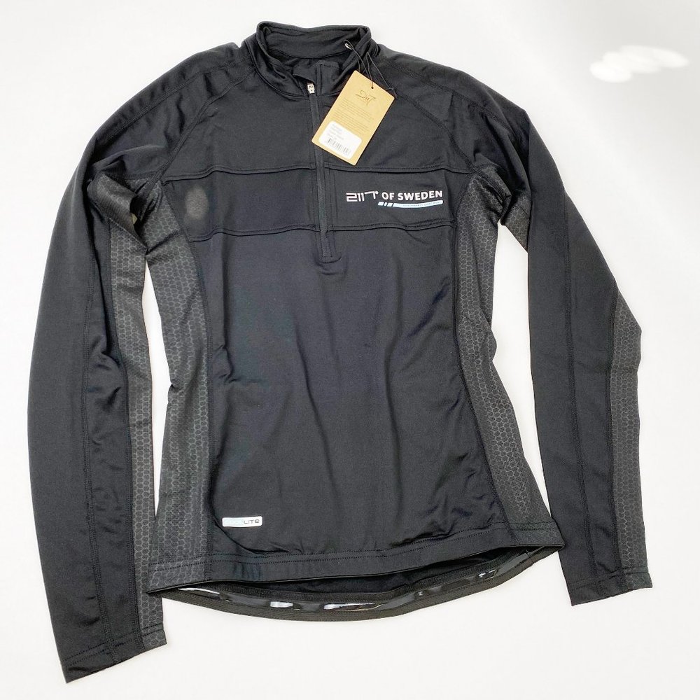 Womens Biking Shirt Size S Black 2117 of Sweden